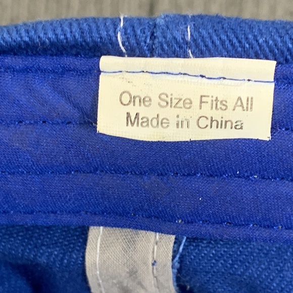 Aaron's Dream Machine Baseball Hat Mens OSFA Blue Gray Adjustable Strapback Cap - Picture 13 of 13